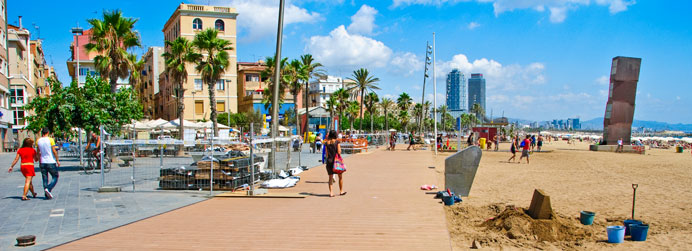 Ferienwohnungen in Barcelona, Barceloneta -Viertel.