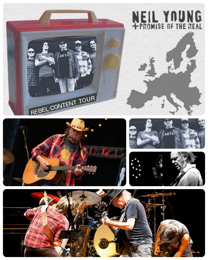 Neil Young + Promise of the Real sur le Rebel Content Tour 2016