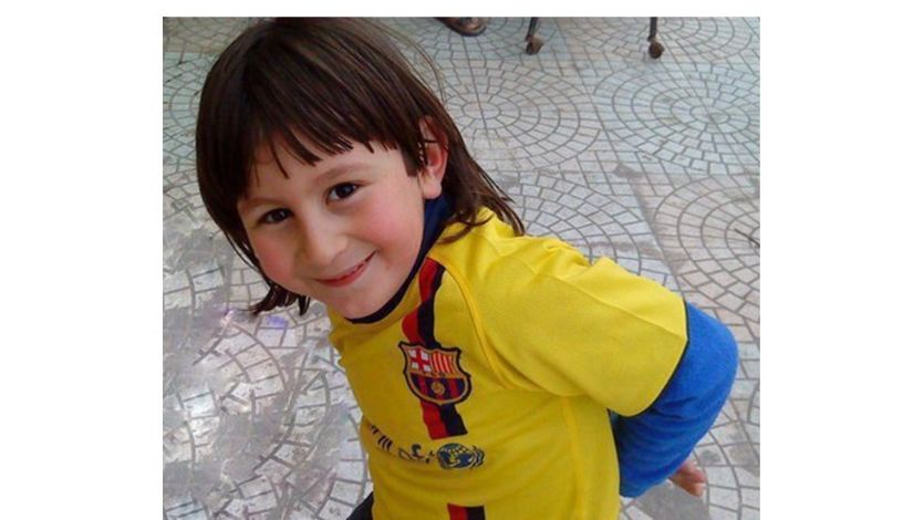 Messi when he was younger