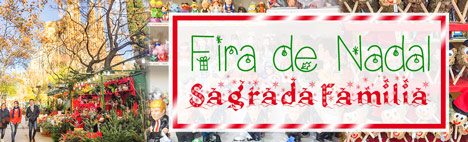 Le marché de Noël de la Sagrada Família