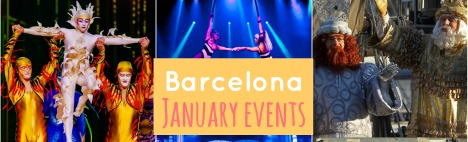 Outline of the best January events in Barcelona