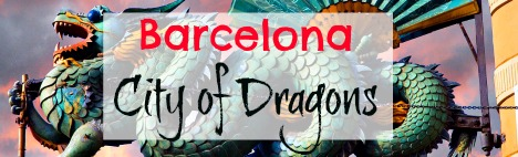 Why are there so many dragons in Barcelona?