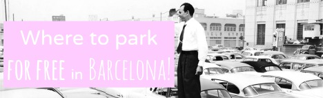 Waar parkeer je gratis in Barcelona?