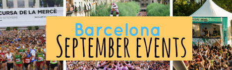 Eventos para septiembre en Barcelona