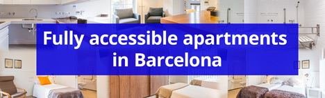 Truly fully adapted apartments in Barcelona