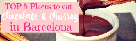 Top 5 of the best places for Churros in Barcelona