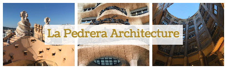 Casa Milà Interno, Facciata e Tetto