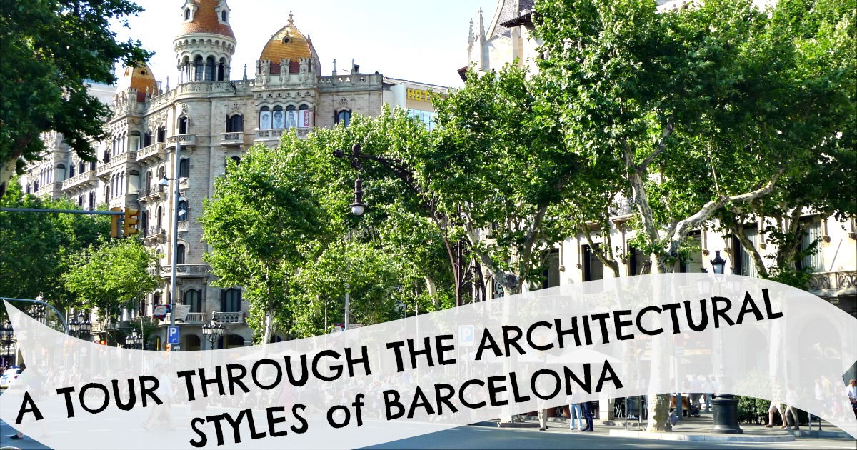 What are the iconic architectural styles of Barcelona?