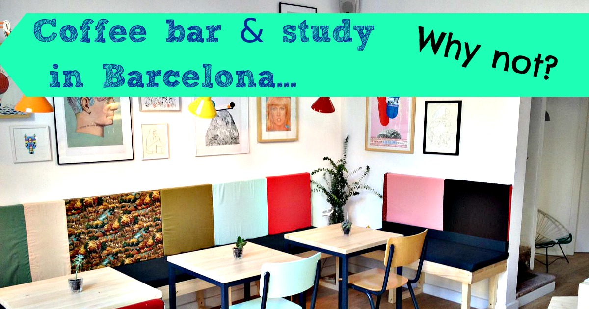 Cafés zum Studieren in Barcelona
