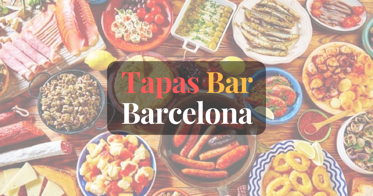 Bars à Tapas Barcelone