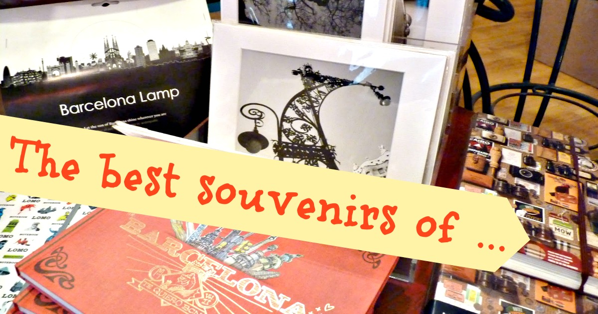 Die besten Souvenirs in Barcelona 