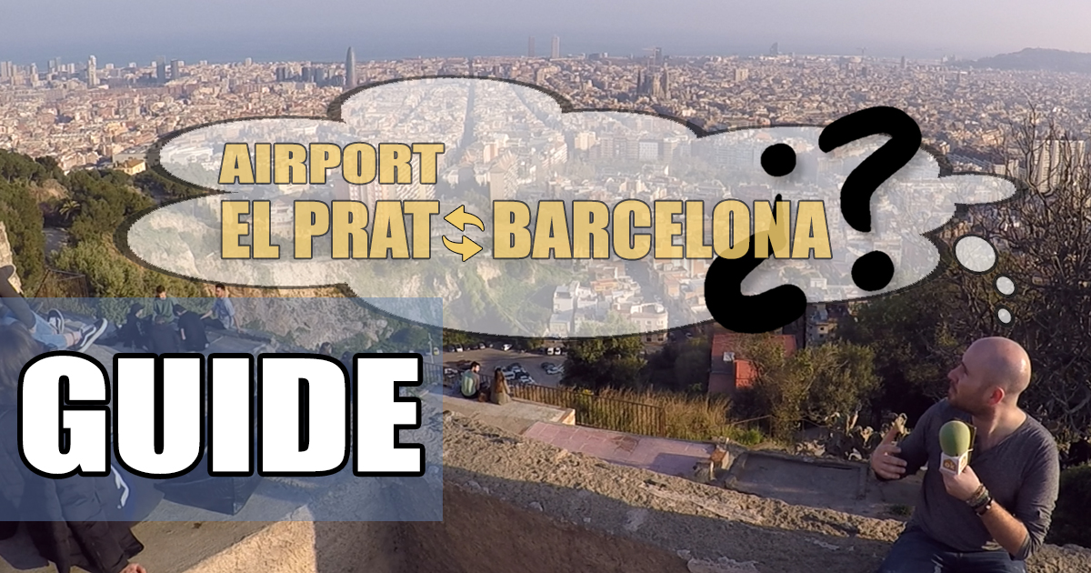 Come arrivare dall'Aeroporto el Prat a Barcellona 