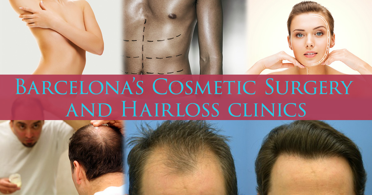 Cosmetic surgeons and hair loss treatment in Barcelona