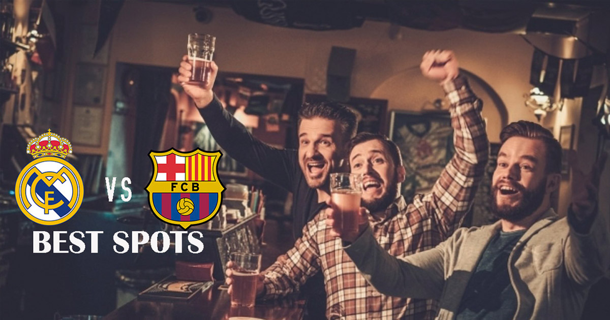 I migliori bar per vedere il Clásico Barcellona-Madrid