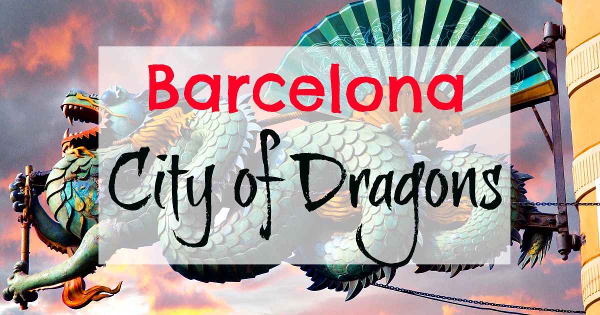 I dragoni che abitano la città di Barcellona. 
