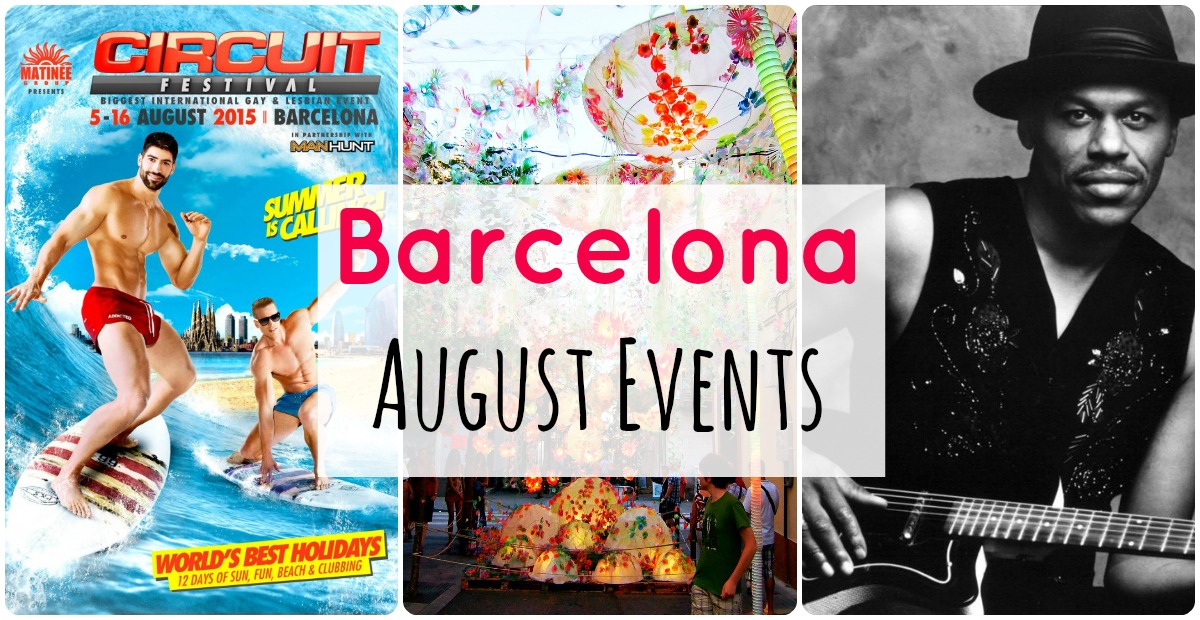 Outline of the best events in Barcelona in August