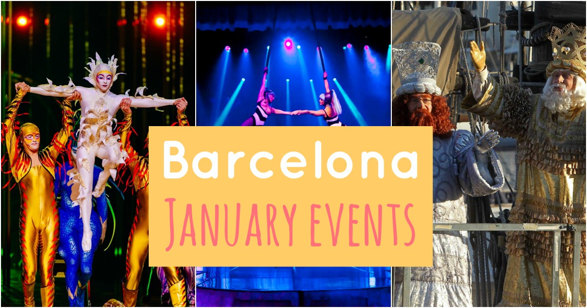 Outline of the best January events in Barcelona