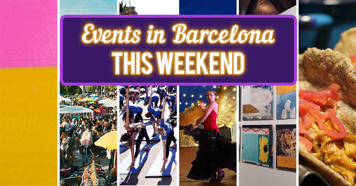 Activities for this weekend in Barcelona (1 - 3 July)