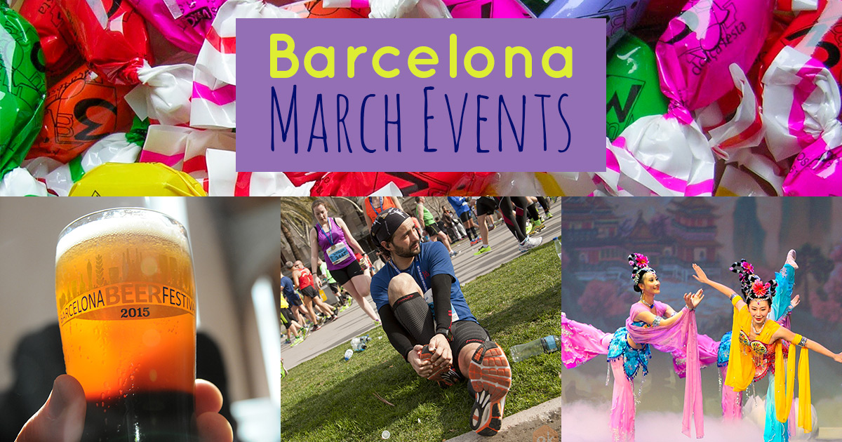 Outline of the best Barcelona events in March