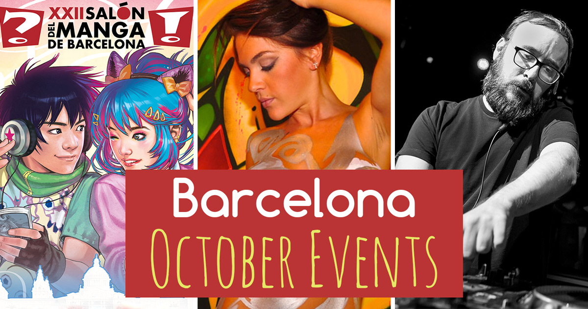 Les meilleurs événements de cet octobre à Barcelone !