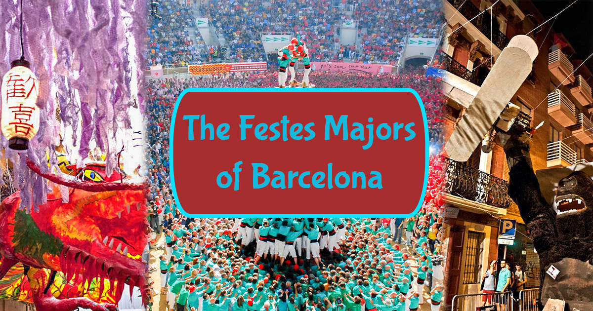 The major festivals of Barcelona's neighbourhoods