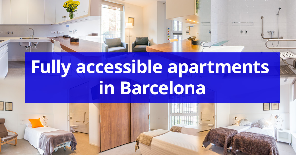 Truly fully adapted apartments in Barcelona