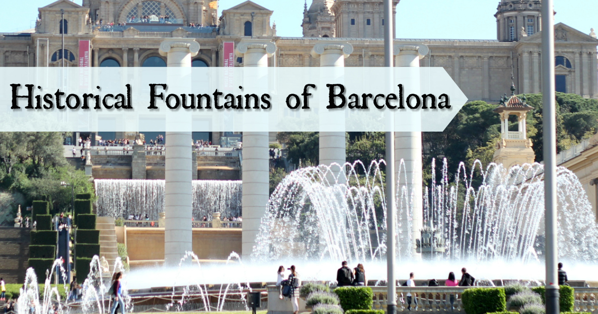 Die historischen Brunnen von Barcelona