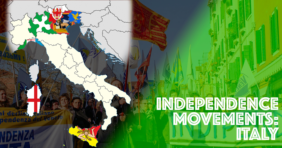 Movimentos independentista en Véneto y Lombardía