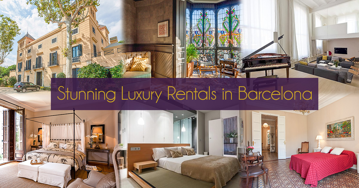 The most opulent luxury apartments in Barcelona 