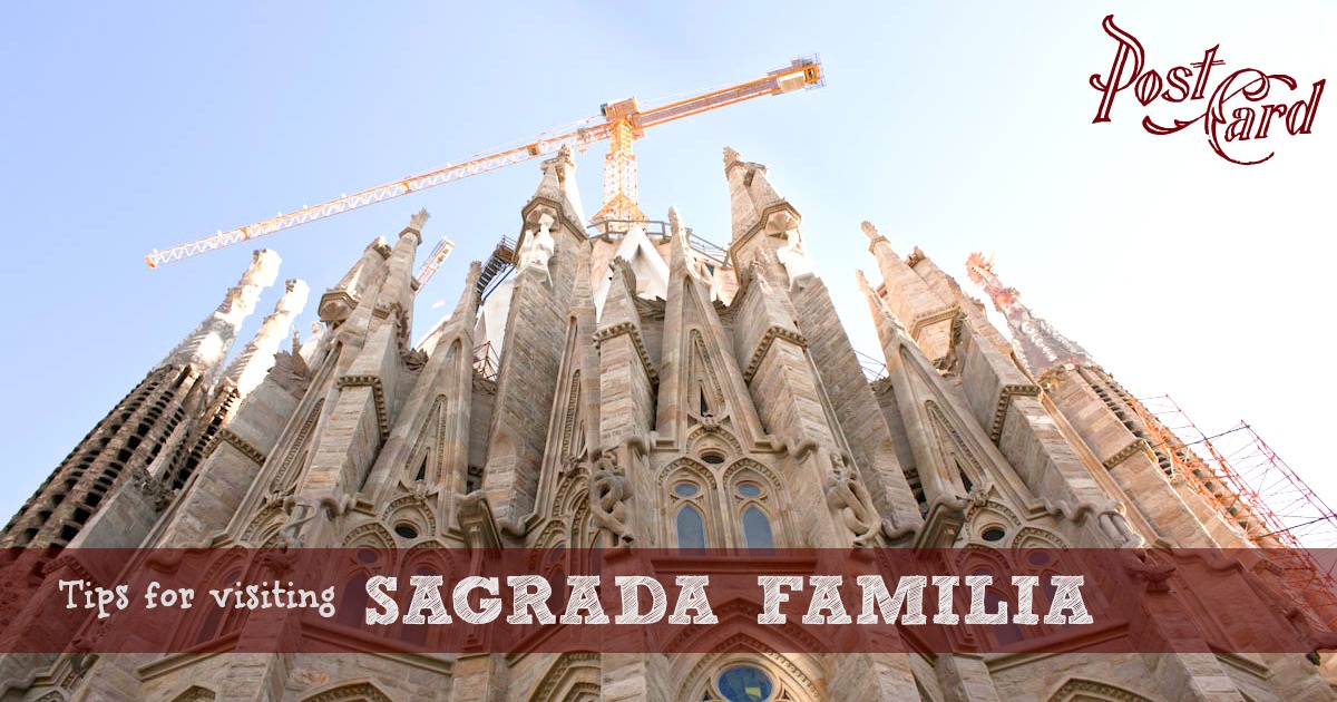 A walk through the neighborhood of the Sagrada Familia