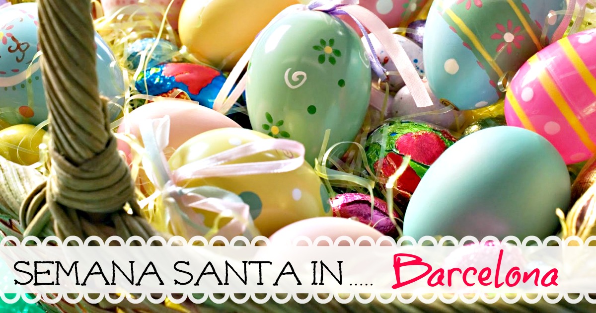 How is Easter celebrated in Barcelona?