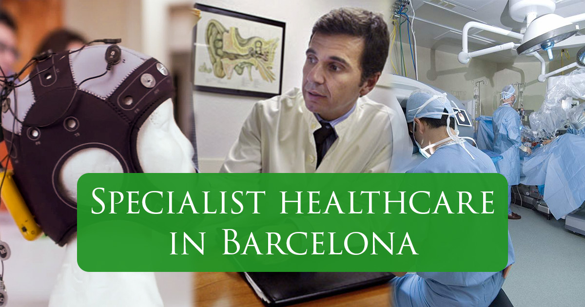 Specialist medical treatments in Barcelona