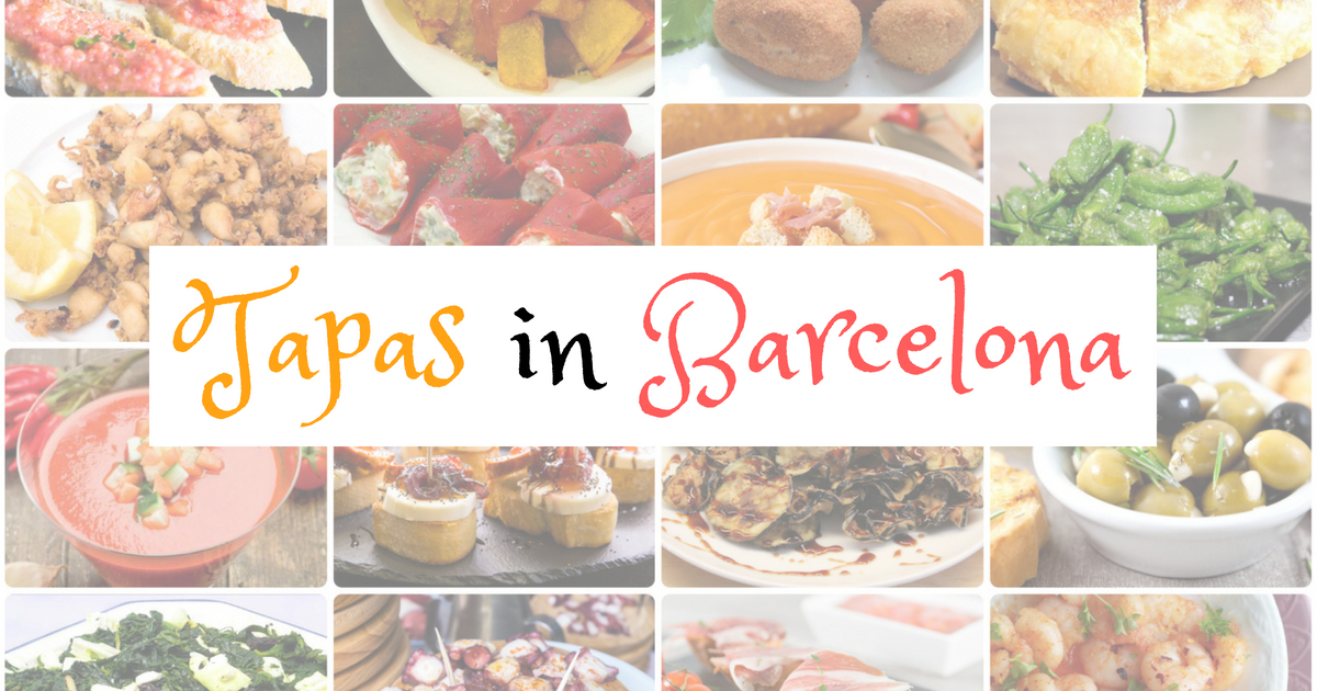 TOP 35 Tapas à Barcelone