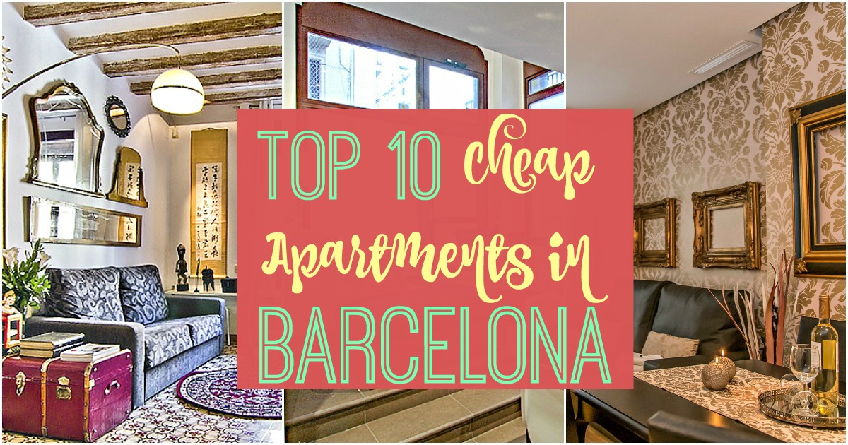 Top 10 des appartements pas cher à Barcelone