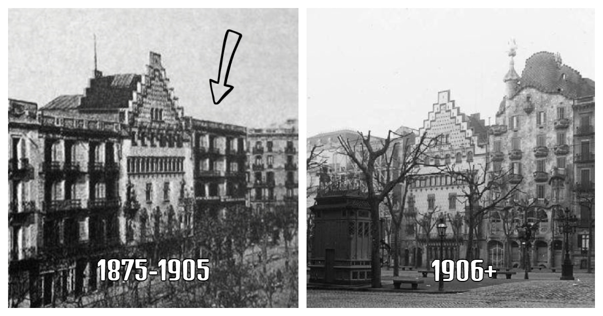 Casa Batllo Gaudi Fassade Dach Und Innen