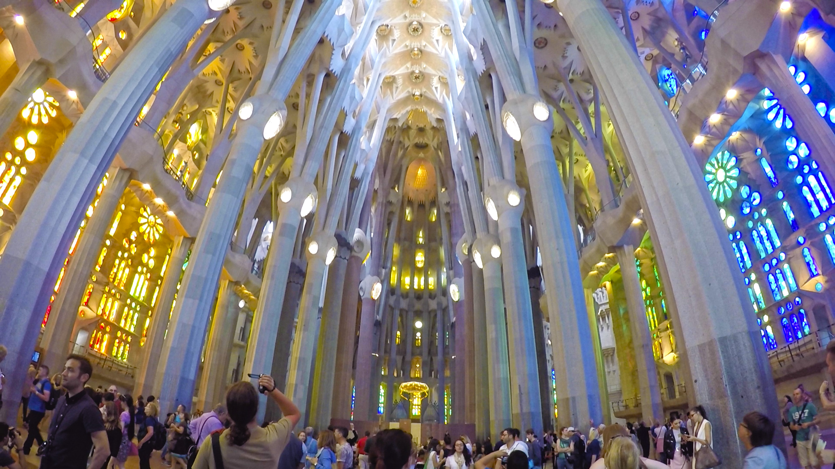 Inside The Sagrada Familia