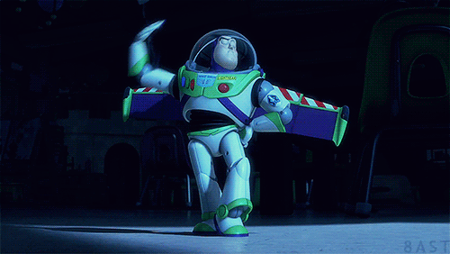 Olé Buzz Lightyear gif