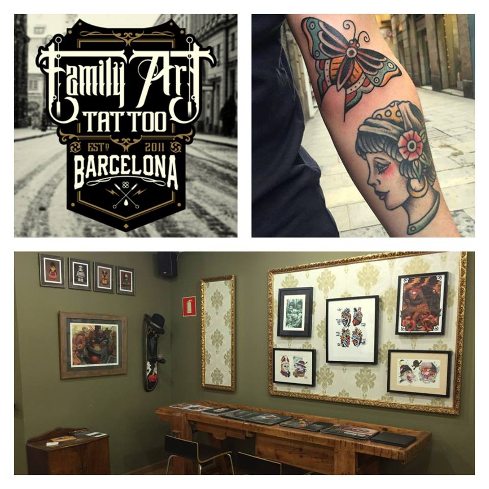 Photos at Family Art Tattoo  El Barri Gòtic  Regomir 1822