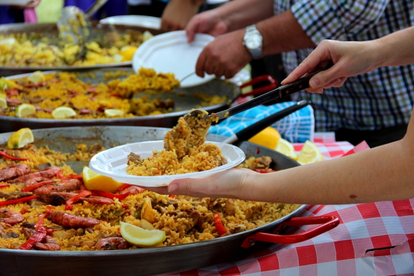 Paella distribution