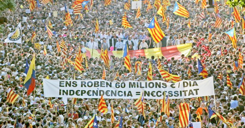 Manifestación independentista