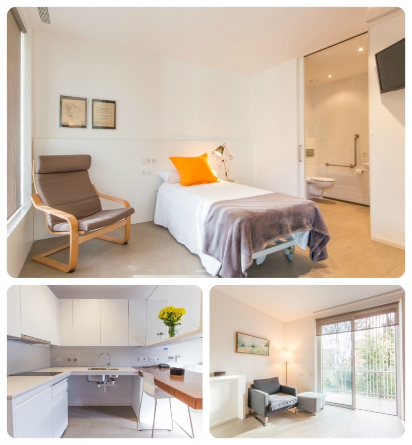 Fully adapted apartment for disabled solo travellers in Barcelona