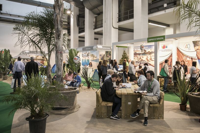 Visitors at the Tourism Fair