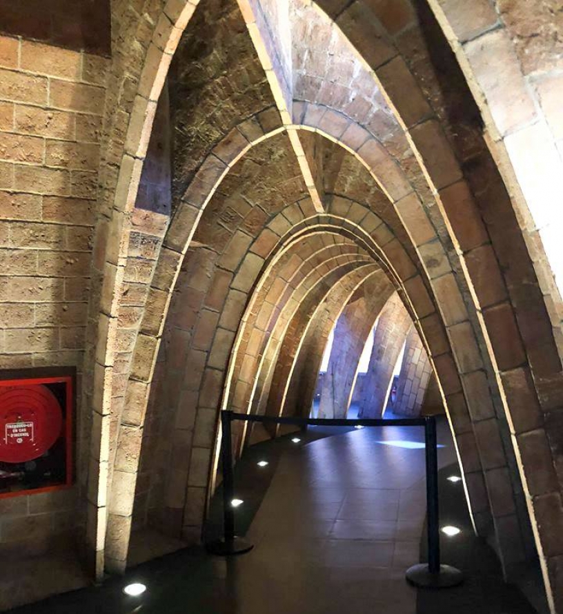 Interior de la Pedrera: El ático 