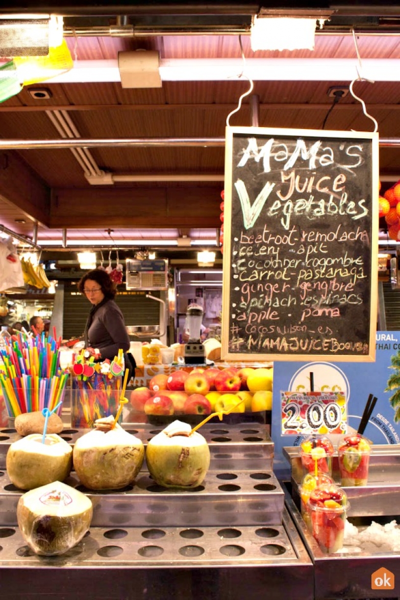 Boqueria Marknad Barcelona