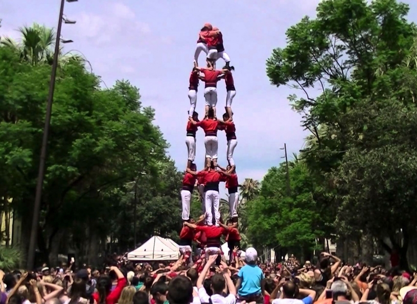 Castellers Rambla of Raval