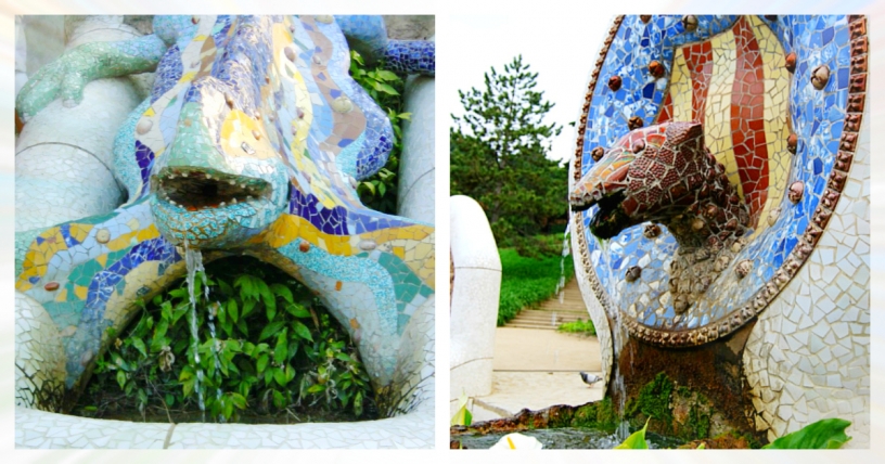 Park Güell fountain