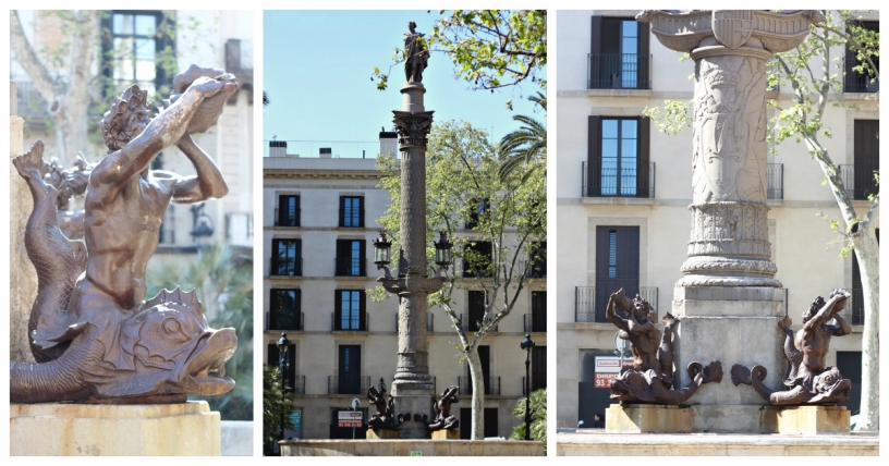 Galceran Marquet Fountain by the sea