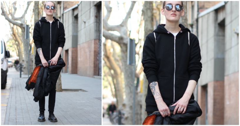 Soft Grunge fashion style in Barcelona