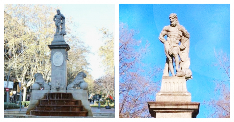 Hercules Monument Brunnen