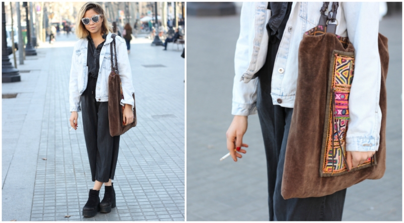 Indie style fashion in Barcelona